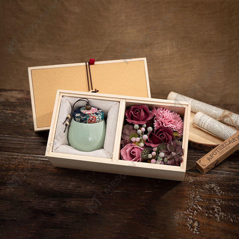M&Scent Luksusowa dekoracja Zamów hurtowo Ceramiczną świecę parafinową w kształcie filara