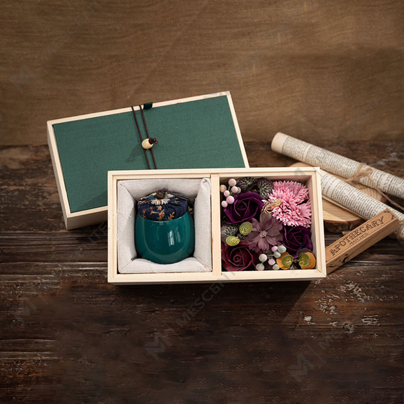 M&Scent Luksusowa dekoracja Zamów hurtowo Ceramiczną świecę parafinową w kształcie filara