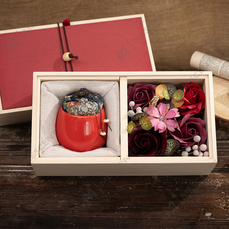 M&Scent Luksusowa dekoracja Zamów hurtowo Ceramiczną świecę parafinową w kształcie filara