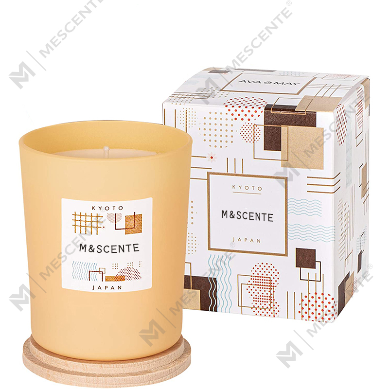 M&Scent, prywatna marka M&Scent, produkuje eleganckie, kolorowe świece zapachowe z wosku sojowego