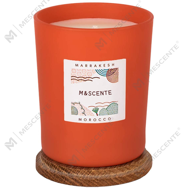 M&Scent, prywatna marka M&Scent, produkuje eleganckie, kolorowe świece zapachowe z wosku sojowego