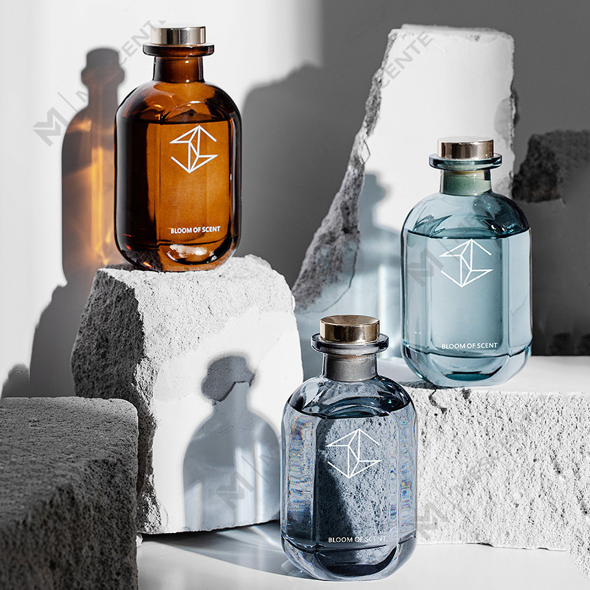 Zestaw upominkowy M&Scent z kryształowym dyfuzorem trzcinowym o pojemności 500 ml, domowy dyfuzor trzcinowy