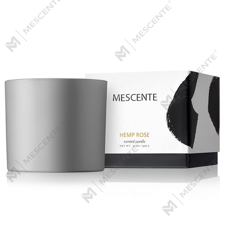 M&SCENT Natural Christmas Szeroko stosowana świeca zapachowa z wosku sojowego w szklanym słoiku ze składanym pudełkiem