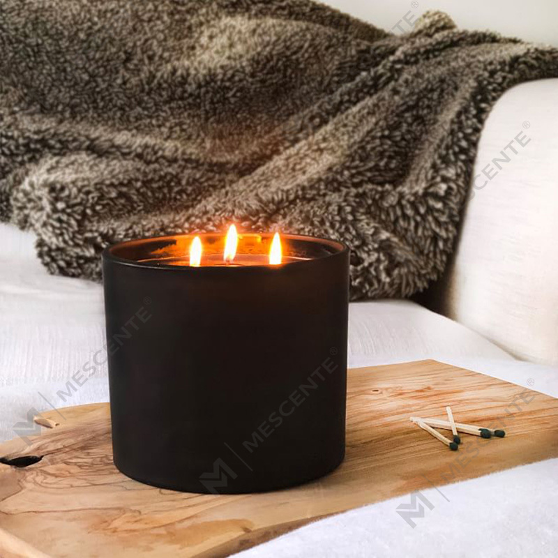 M&SCENT Natural Christmas Szeroko stosowana świeca zapachowa z wosku sojowego w szklanym słoiku ze składanym pudełkiem