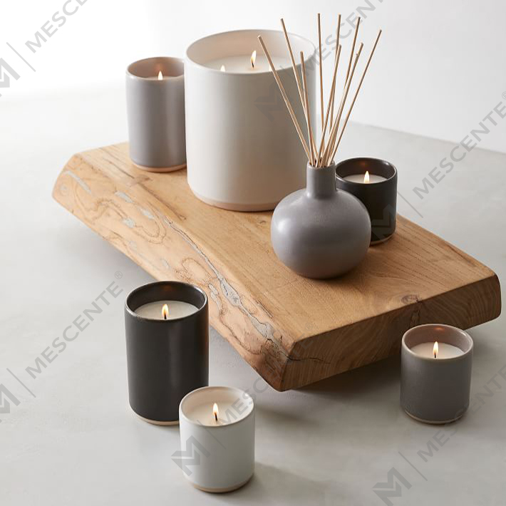 Zestaw upominkowy luksusowej ceramicznej świecy zapachowej prywatnej marki A29218-Valuables