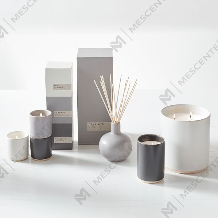 Zestaw upominkowy luksusowej ceramicznej świecy zapachowej prywatnej marki A29218-Valuables