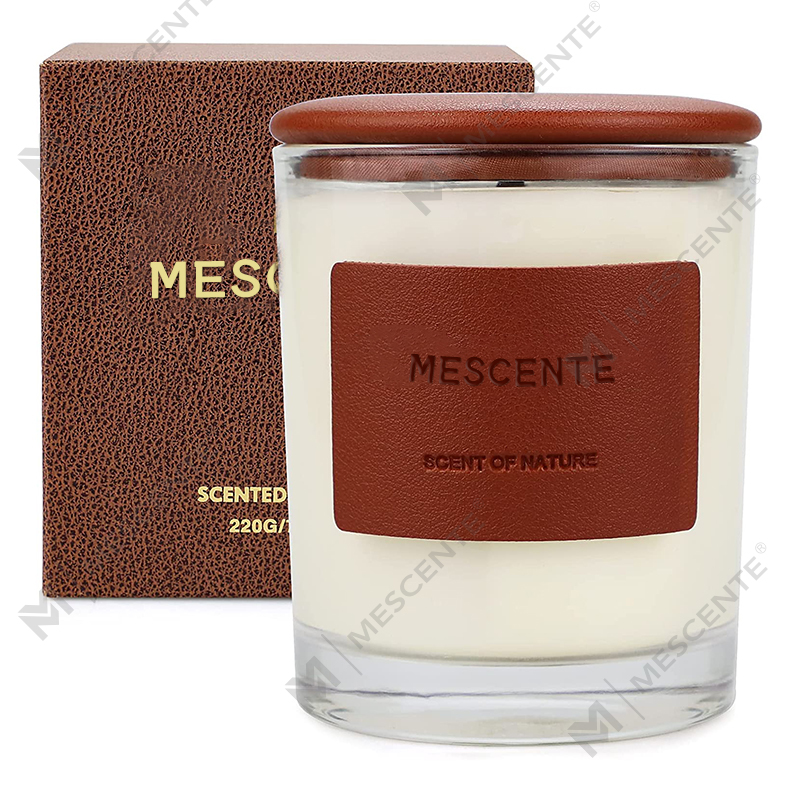 M&Scent Hurtownia pięknych świec w szklanych słoikach z recyklingu w Chinach, świeca relaksacyjna