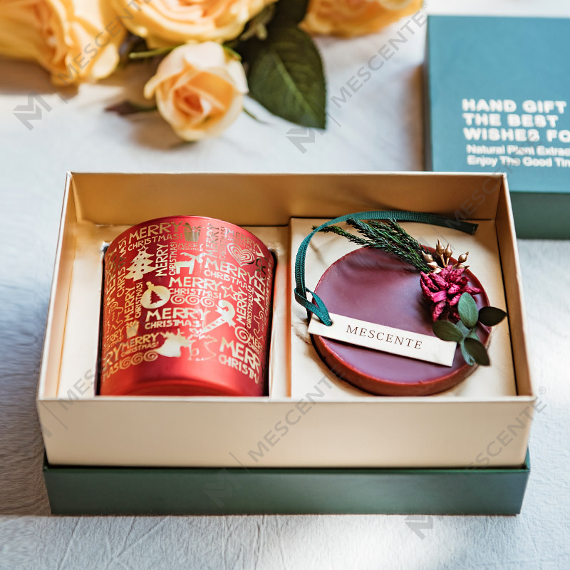 M&Scent Holiday Fragrance Świąteczna bezdymna świeca zapachowa Starry Sky Cup Prezent z dłonią