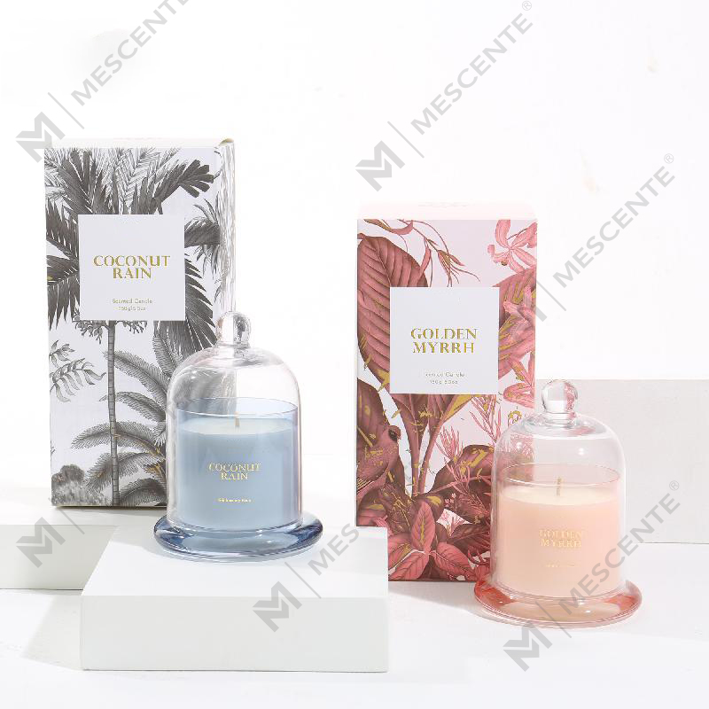 M&Scent Niestandardowe logo Luksusowe pudełka z woskiem 100% naturalny Mini prezent na świeczkę domową