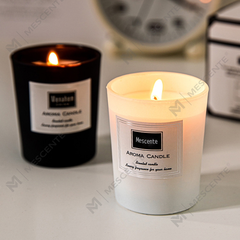 M&Scent świece zapachowe z wosku sojowego z nadrukiem piwonii, cyfrowa świeca zapachowa