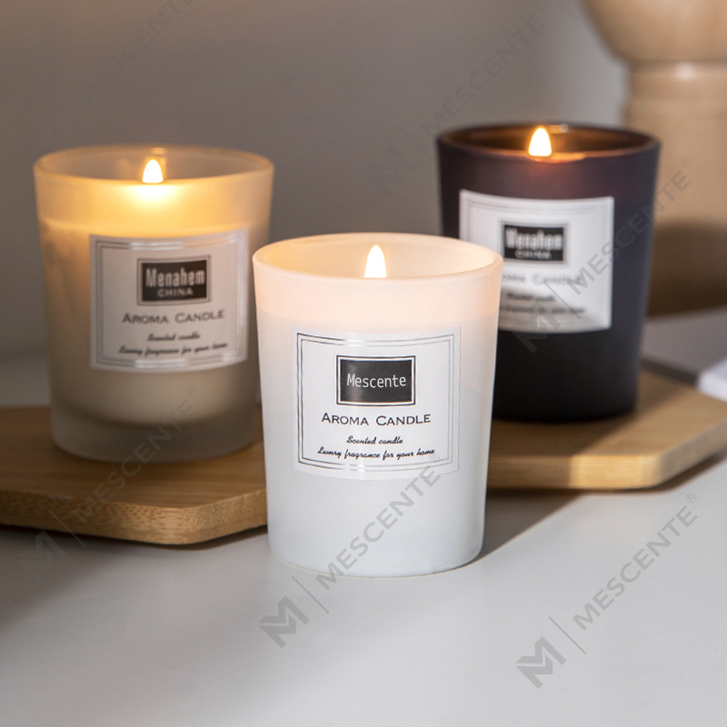 M&Scent świece zapachowe z wosku sojowego z nadrukiem piwonii, cyfrowa świeca zapachowa