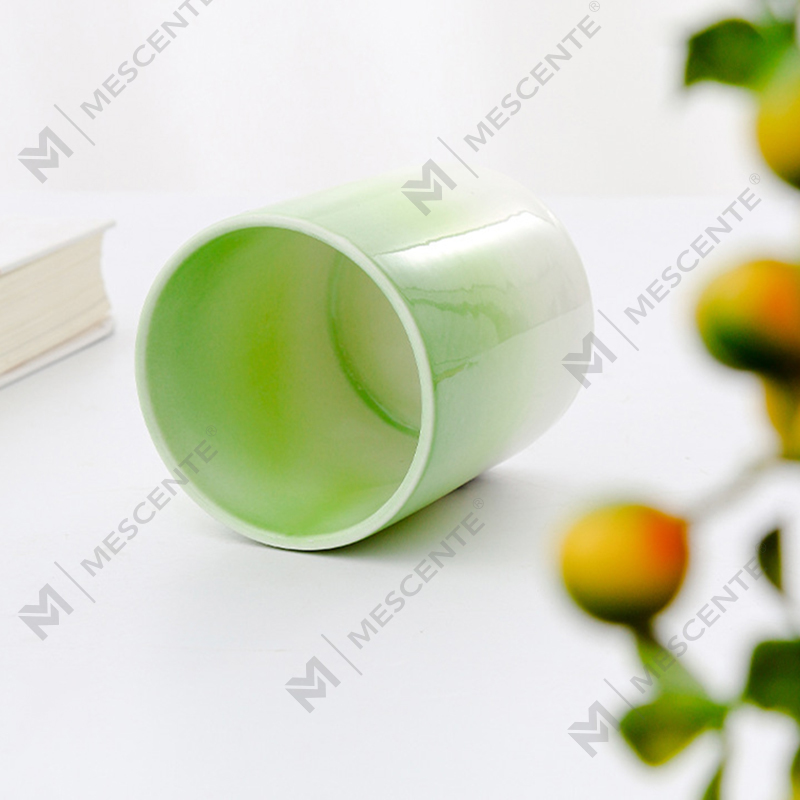 M&Scent Private Label Home Decor Niestandardowe świece zapachowe w ceramicznych słoikach