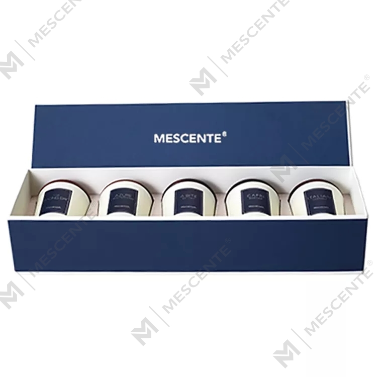 M&scent hurtowa świeca zapachowa z olejkiem zapachowym marki własnej, luksusowa z pokrywką, świeca aromaterapeutyczna