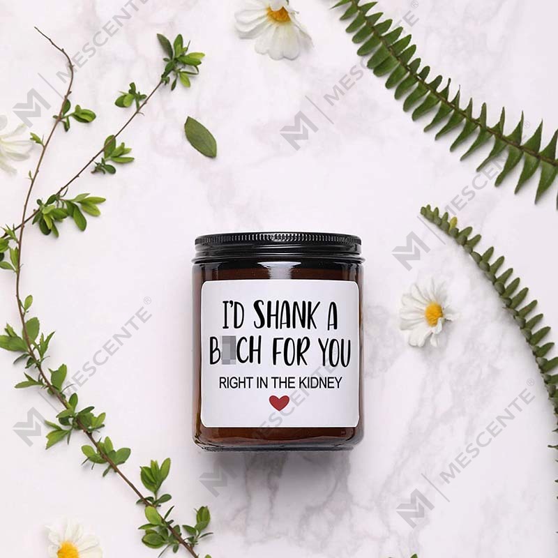 M&Scent 100% naturalny wosk Świąteczna świeca zapachowa do domowego zestawu upominkowego, świeca zapachowa w szklanym słoju z metalową pokrywką