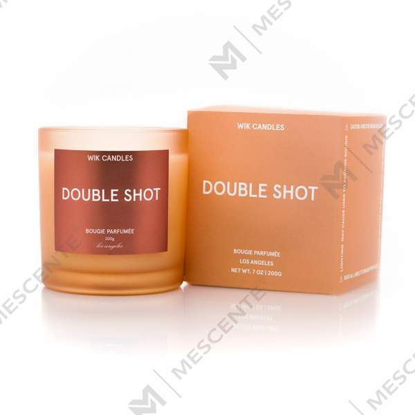 M&Scent Hurtownia luksusowych niestandardowych dekoracji prywatnych marek Czarne szklane świece zapachowe z wosku sojowego