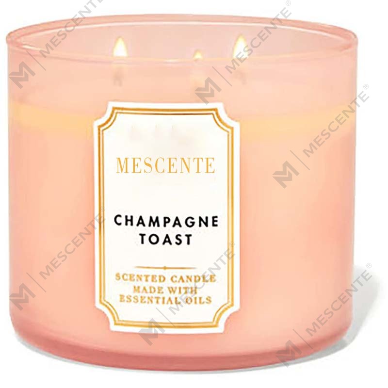 M&Scent ręcznie robiona 3 knoty naturalny jaśmin zapachowa świeca sojowa prezent, prywatna marka aromaterapeutyczne świece kryształowe