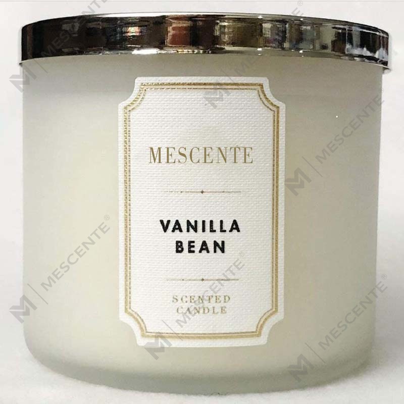 M&Scent ręcznie robiona 3 knoty naturalny jaśmin zapachowa świeca sojowa prezent, prywatna marka aromaterapeutyczne świece kryształowe
