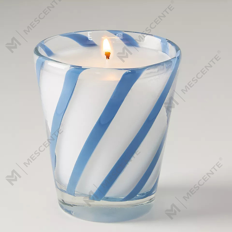 M&Scent Luxury White Wosk Sojowy Spersonalizowane Logo Ślubne Świece Zapachowe