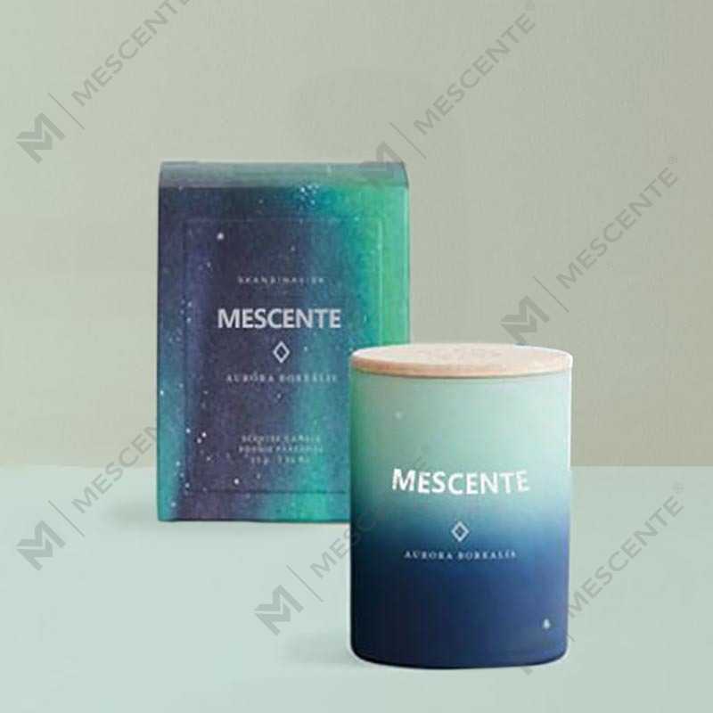 Świece zapachowe M&Scent do dekoracji domu pod własną marką w szklanym słoju