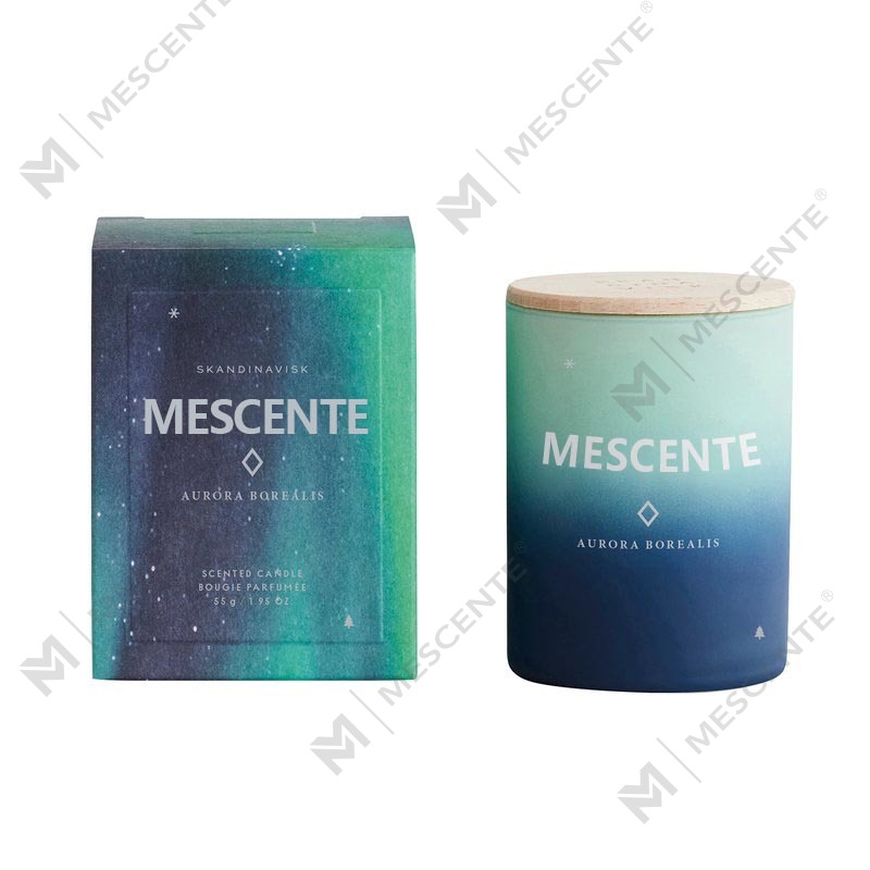Świece zapachowe M&Scent do dekoracji domu pod własną marką w szklanym słoju