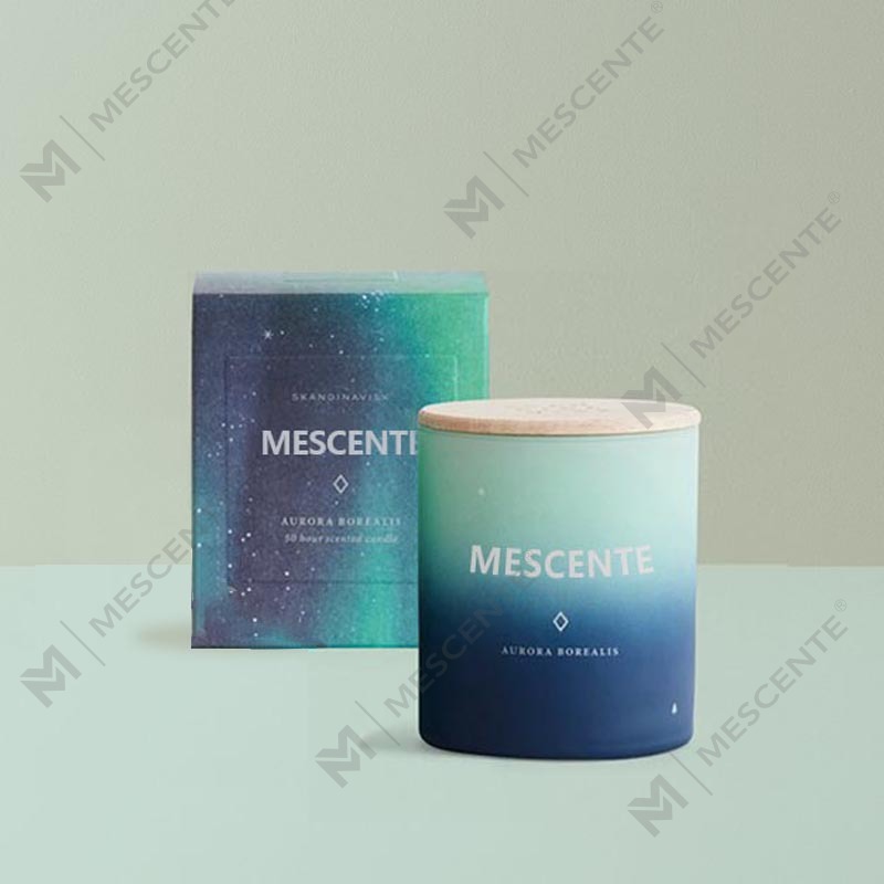 Świece zapachowe M&Scent do dekoracji domu pod własną marką w szklanym słoju