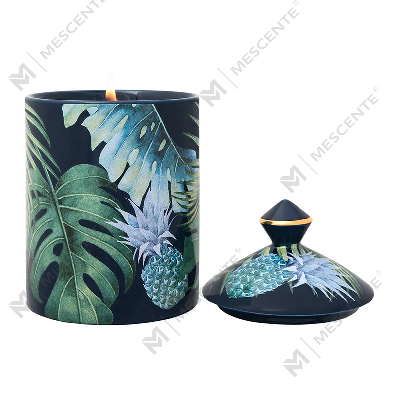 Świeca szklana M&Scent Special Design Color Urban Botanics ze składanym pudełkiem