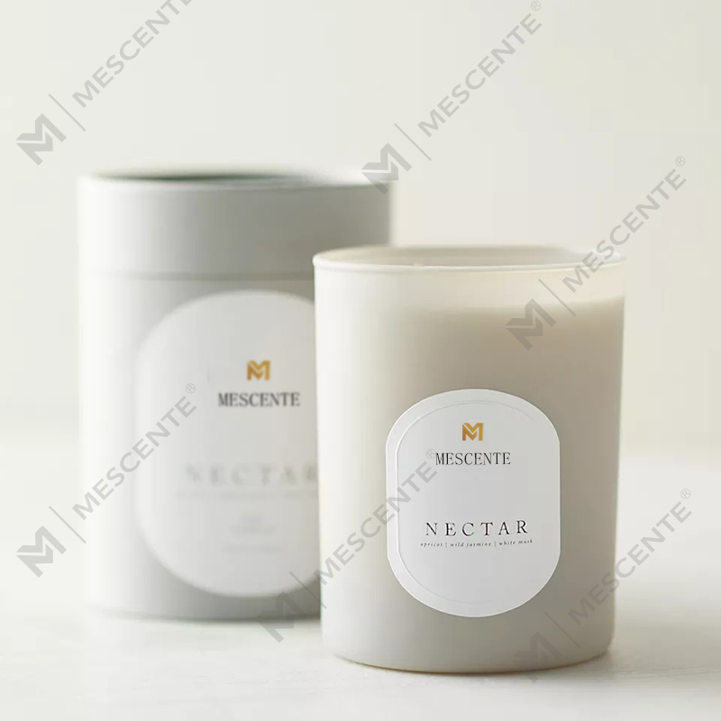 M&Scent Własne logo Medytacja Nietoksyczne kamienie Zioła Ręcznie wylewane Naturalne zapachowe świece kryształowe z wosku sojowego