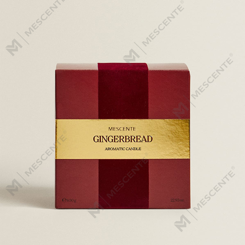 Świece zapachowe M&Scent Custom Luxury z 3 knotami Spersonalizowana świeca zapachowa z czarnego matowego szkła marki prywatnej