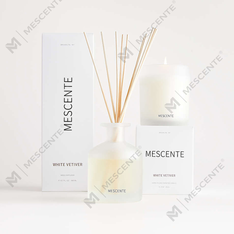 M&Scent hurtowa luksusowa świeca zapachowa z wosku sojowego marki własnej z pudełkiem