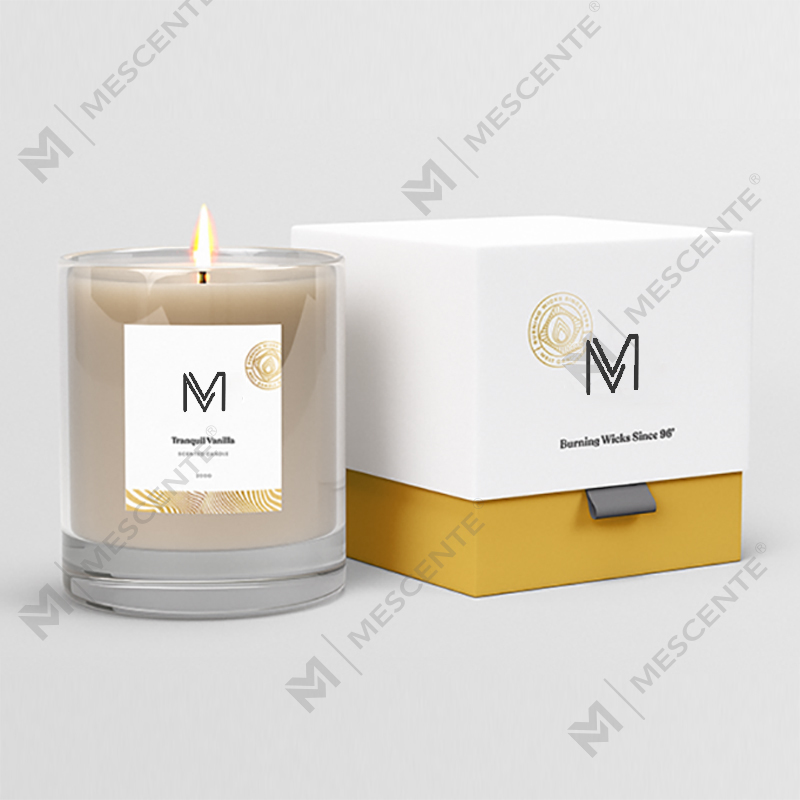 Hurtownia M&Scent bezpośrednio z fabryki luksusowych świec zapachowych z wosku sojowego marki własnej z pudełkiem luzem