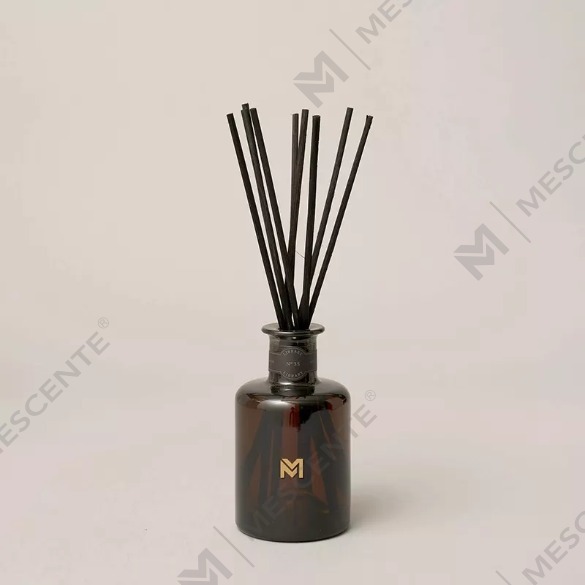 M&Scent hurtowy luksusowy dyfuzor w czarnej butelce 500ml Dyfuzor zapachowy z trzciny z pudełkiem upominkowym