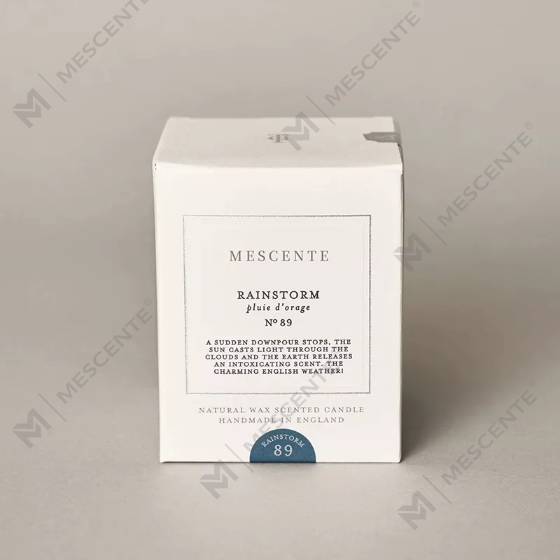 Hurtownia M&Scent Nowa, luksusowa, niestandardowa marka prywatna Świąteczne kryształowe słoiki Kerzen Świeca zapachowa sojowa z pokrywką