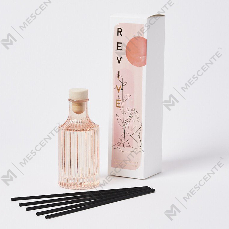 M&Scent Custom 100ml 200ml szklana butelka Tatakan Untuk Flower Reed Dyfuzor