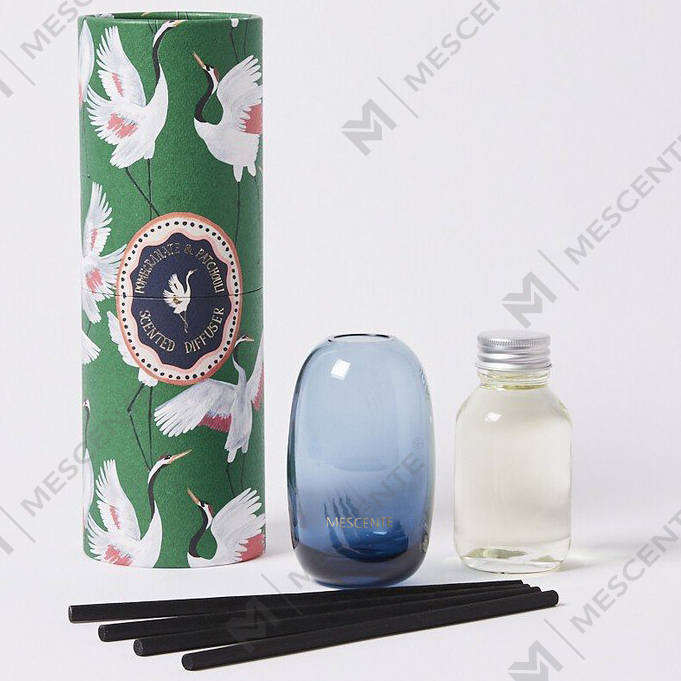 Luksusowe 100ml 200ml 500ml diamentowe okrągłe butelki Loris Sola kwiaty bursztynowy kryształ Eyfel perfumy dyfuzor z trzciny olej