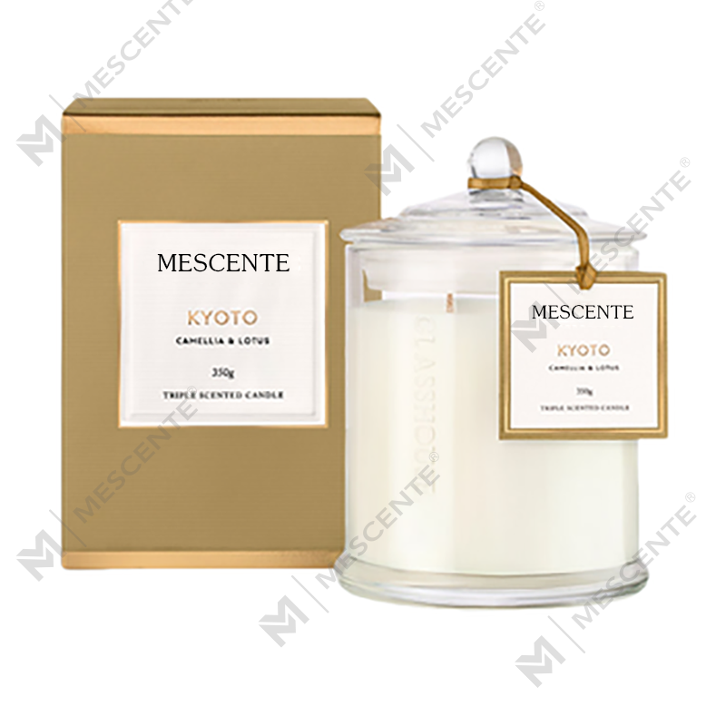 M&Scent Hurtownia Luksusowa, niestandardowa marka prywatna Świąteczne świece zapachowe sojowe w kształcie słoiczka z pokrywką