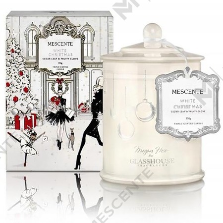 M&Scent Hurtownia Luksusowa, niestandardowa marka prywatna Świąteczne świece zapachowe sojowe w kształcie słoiczka z pokrywką